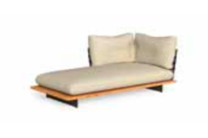 Venice Sofa 2 Plazas Esquinero con Pouf