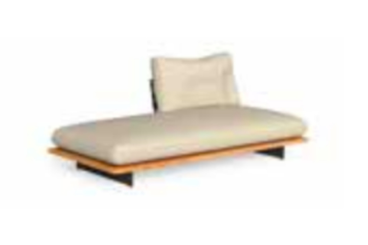 Venice Sofa 2 Plazas sin Brazos con Pouf